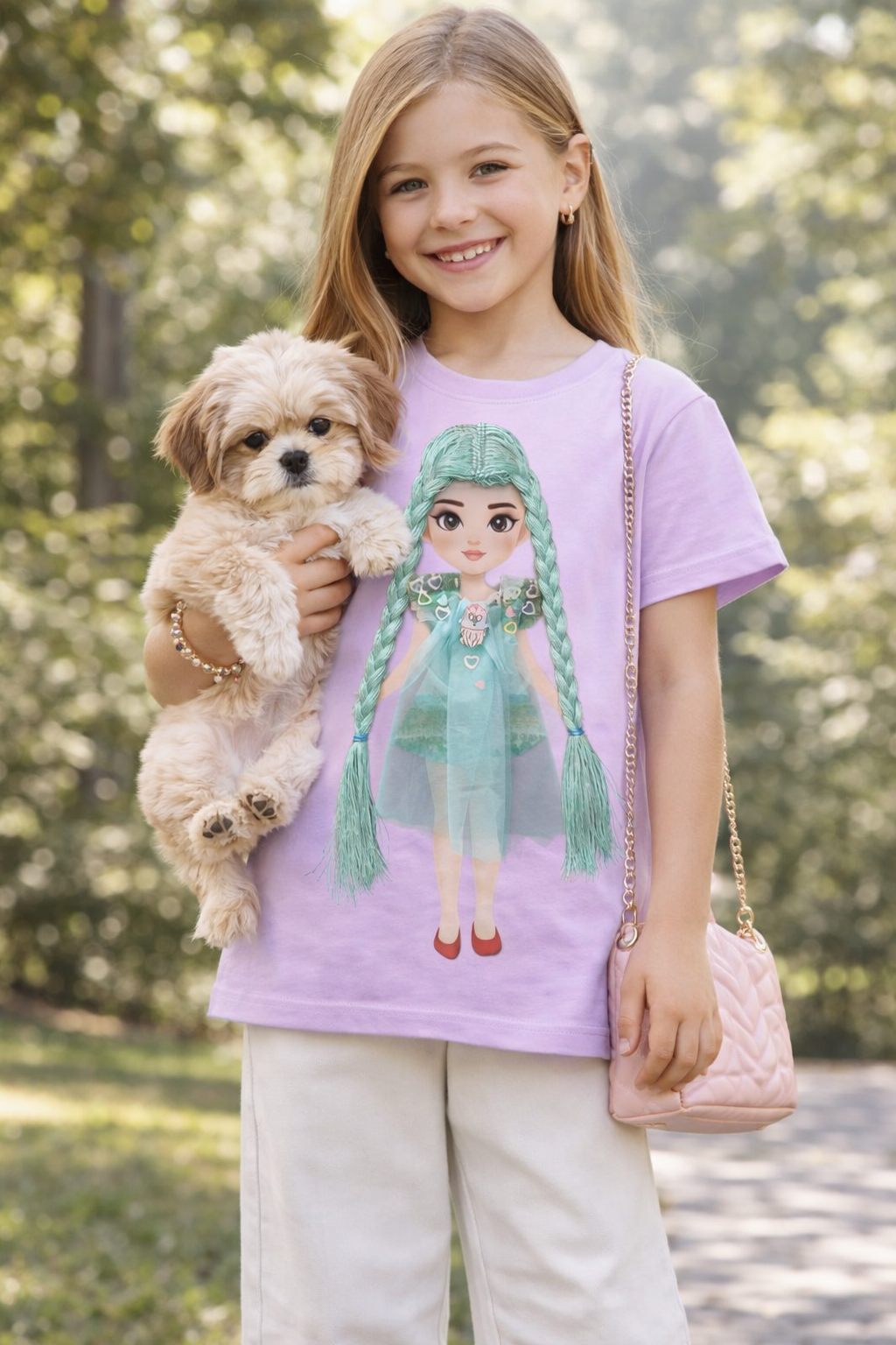 Out of Sea: 🌸 Doll Patch T‑Shirt