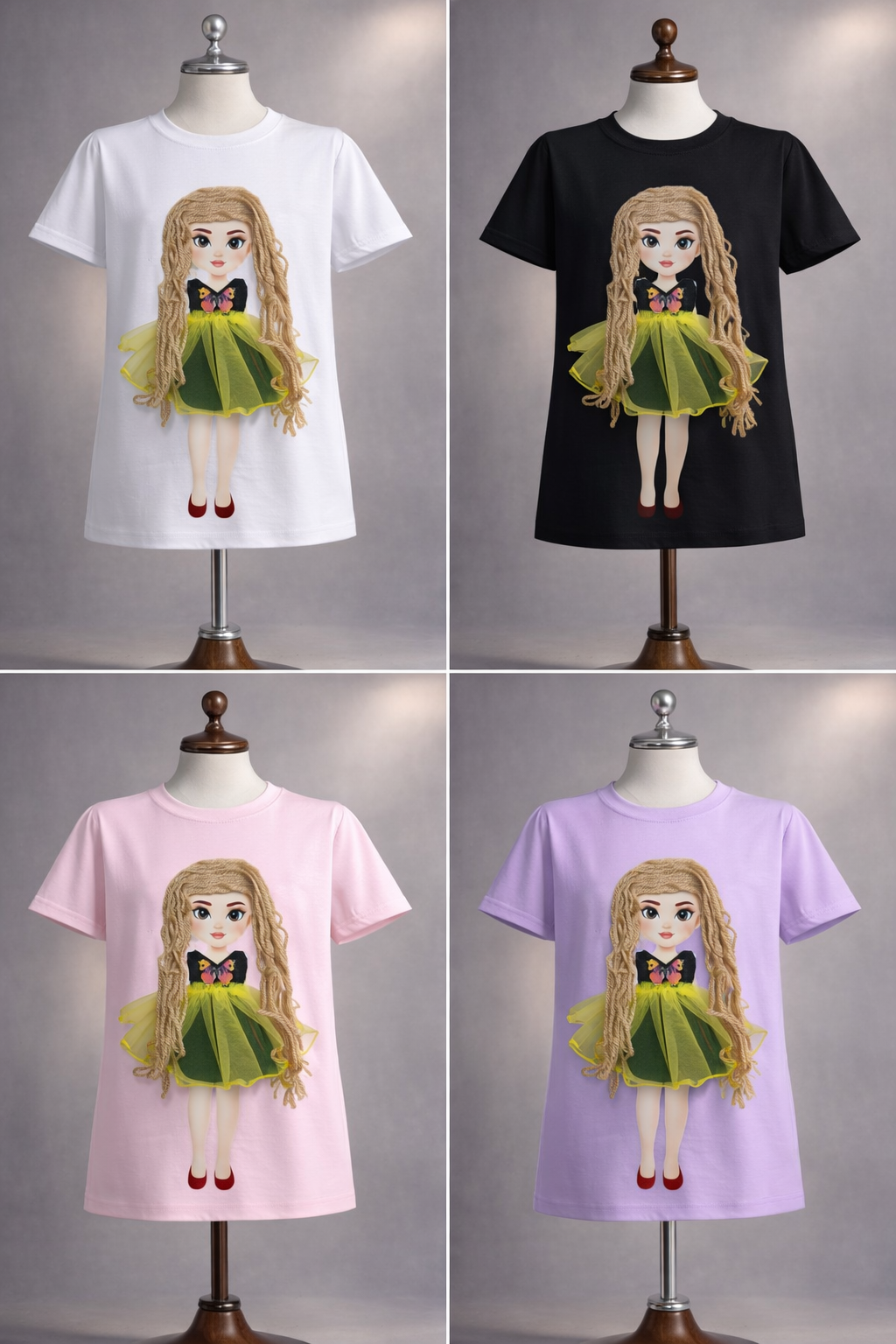 3D Doll with real hair and dress - Keepsake Tee