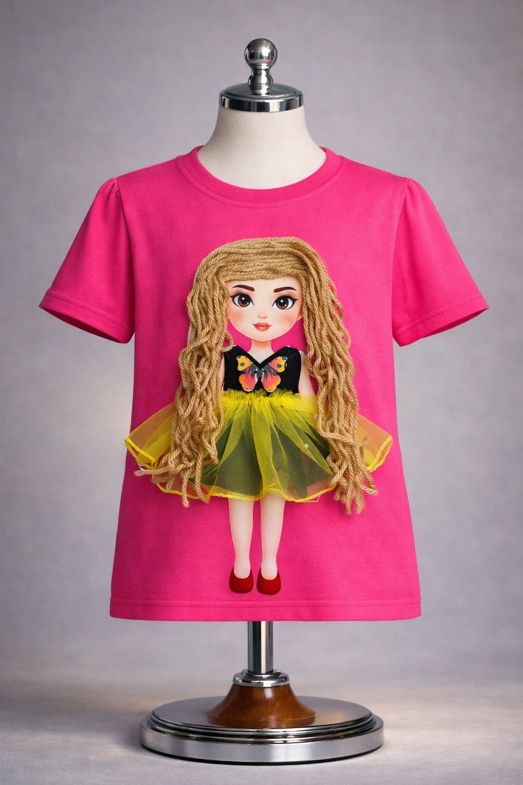 3D Doll with real hair and dress - Keepsake Tee