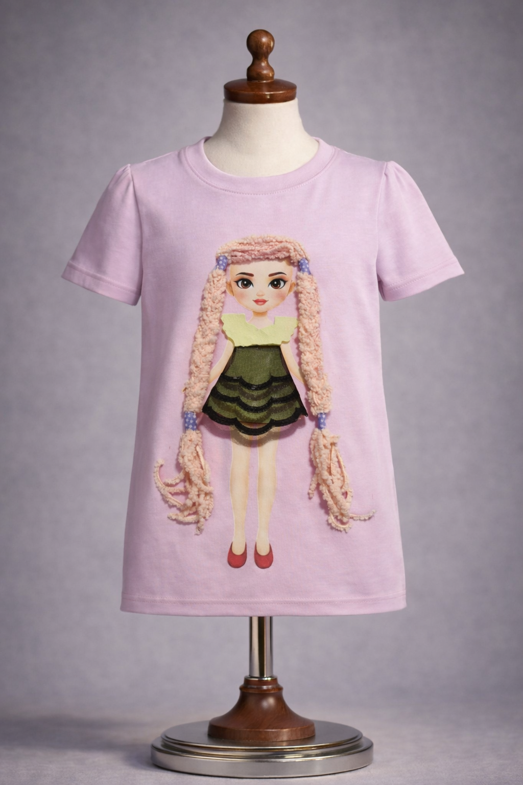 3D Doll with real hair and dress - Keepsake Tee
