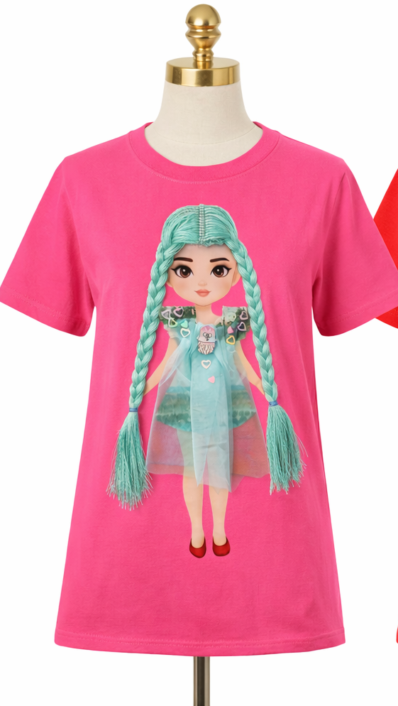 Out of Sea: 🌸 Doll Patch T‑Shirt
