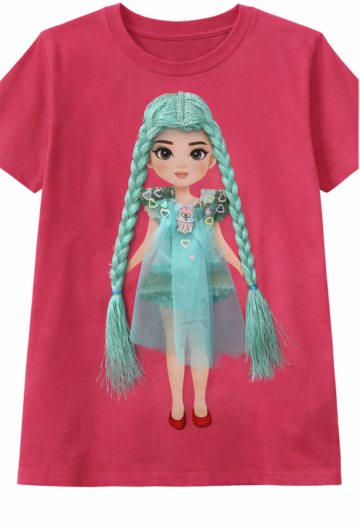 Out of Sea: 🌸 Doll Patch T‑Shirt