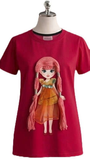 3D Doll with real hair and dress - Dazzle