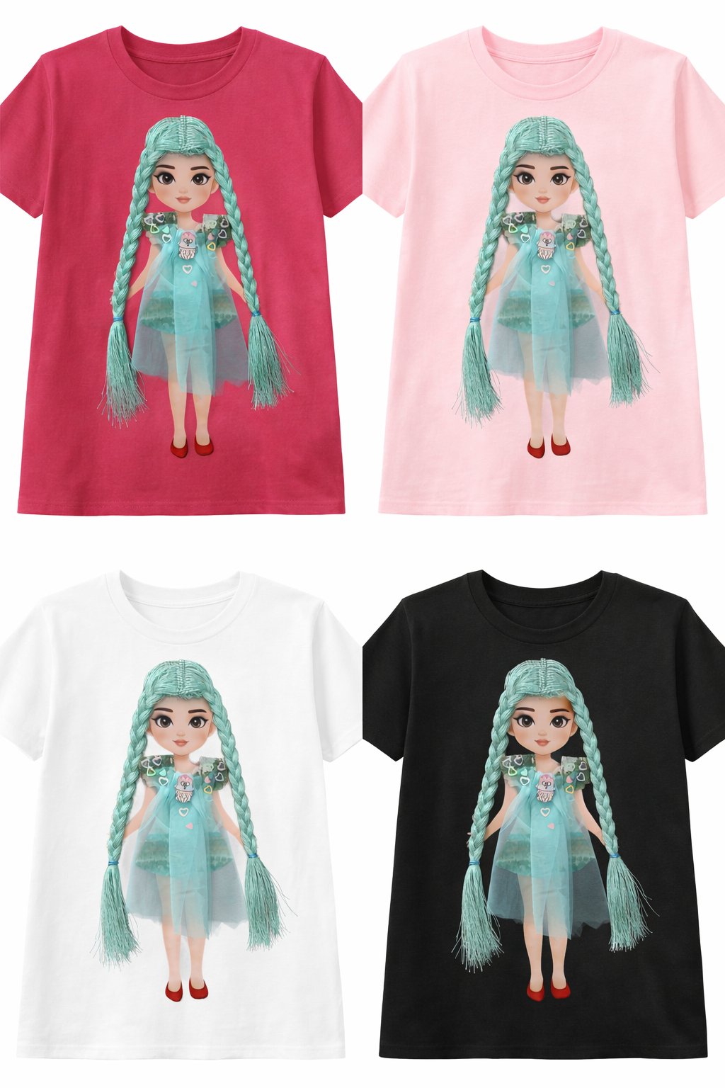 Out of Sea: 🌸 Doll Patch T‑Shirt