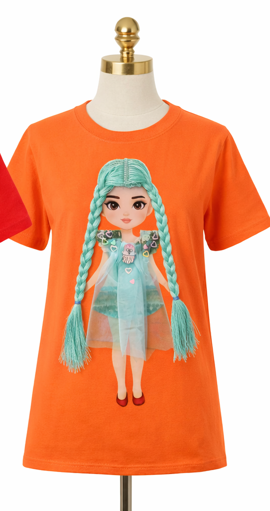 Out of Sea: 🌸 Doll Patch T‑Shirt