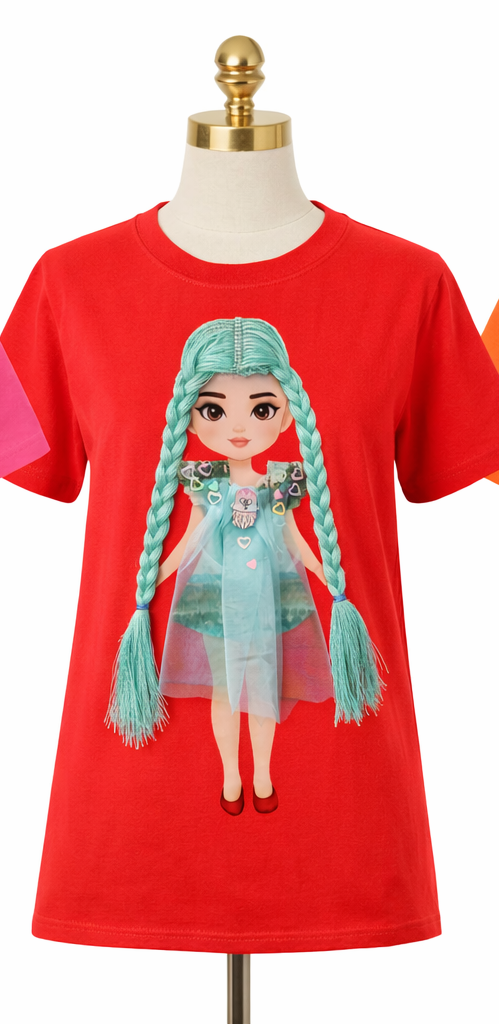 Out of Sea: 🌸 Doll Patch T‑Shirt