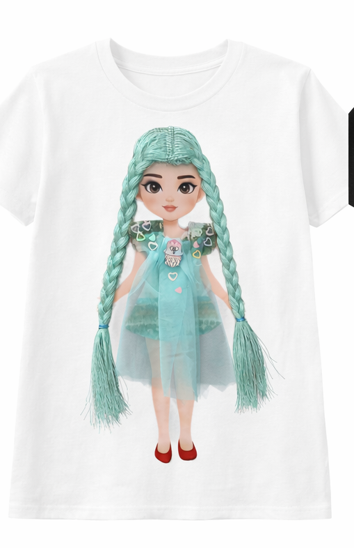 Out of Sea: 🌸 Doll Patch T‑Shirt