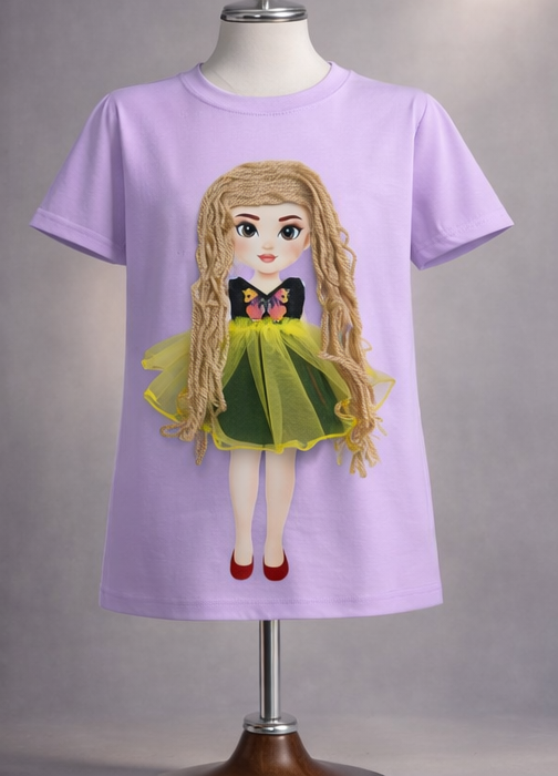 3D Doll with real hair and dress - Keepsake Tee